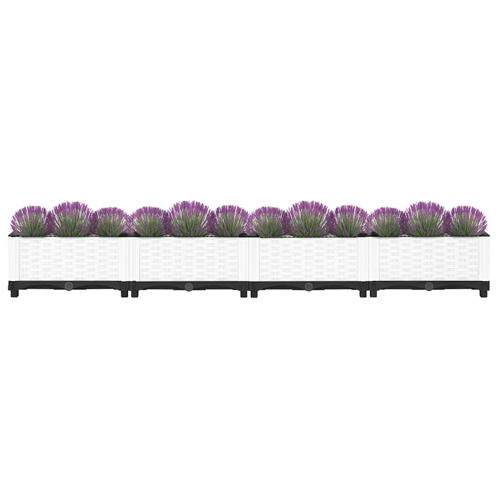 Vidaxx Pflanzgefäß erhöht 160x40x23 cm Polypropylen