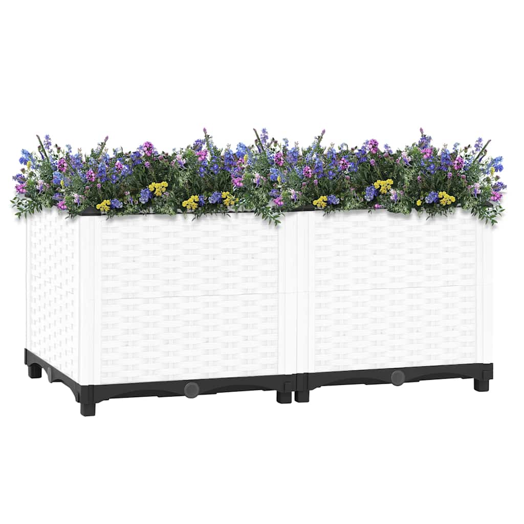 Vidaxx Pflanzgefäß erhöht 80x40x38 cm Polypropylen