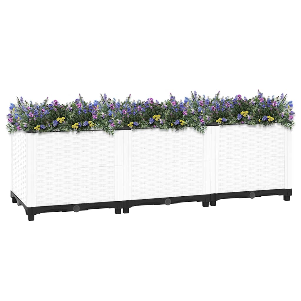 Vidaxx Pflanzgefäß erhöht 120x40x38 cm Polypropylen
