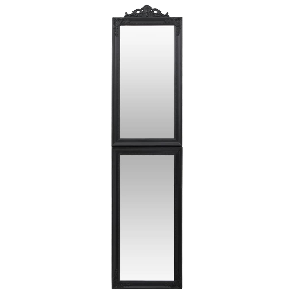 Vidaxx Spiegel freistehend 40x160 cm schwarz