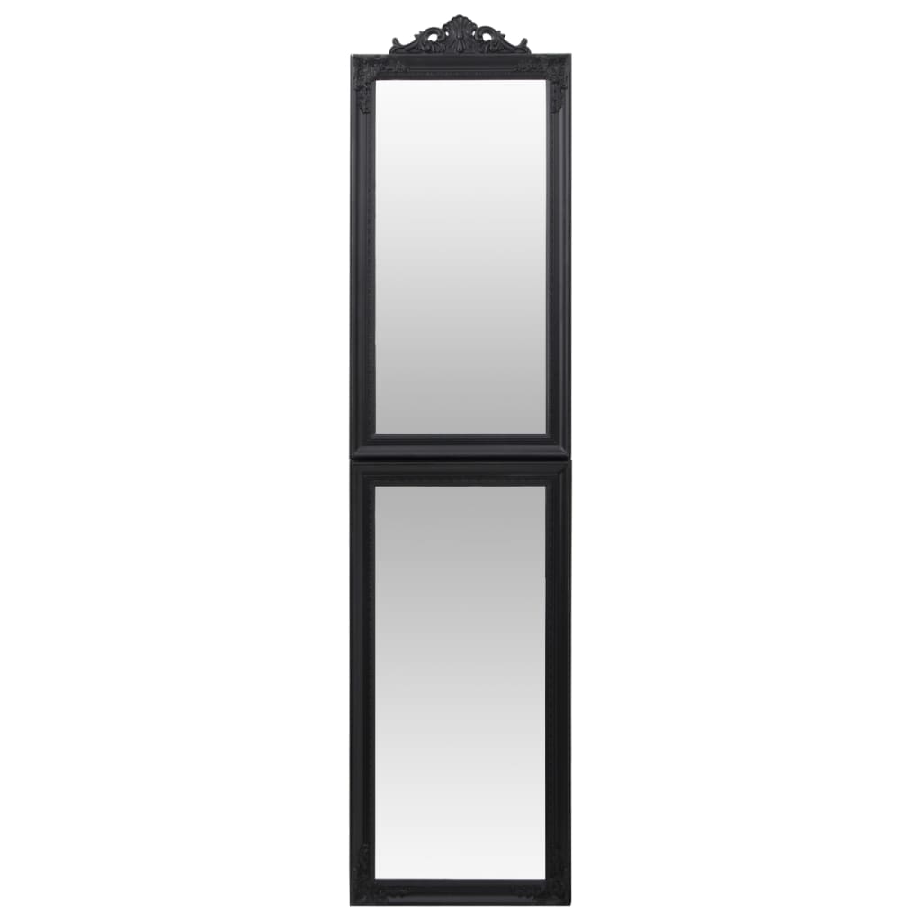 Vidaxx Spiegel freistehend 45x180 cm schwarz