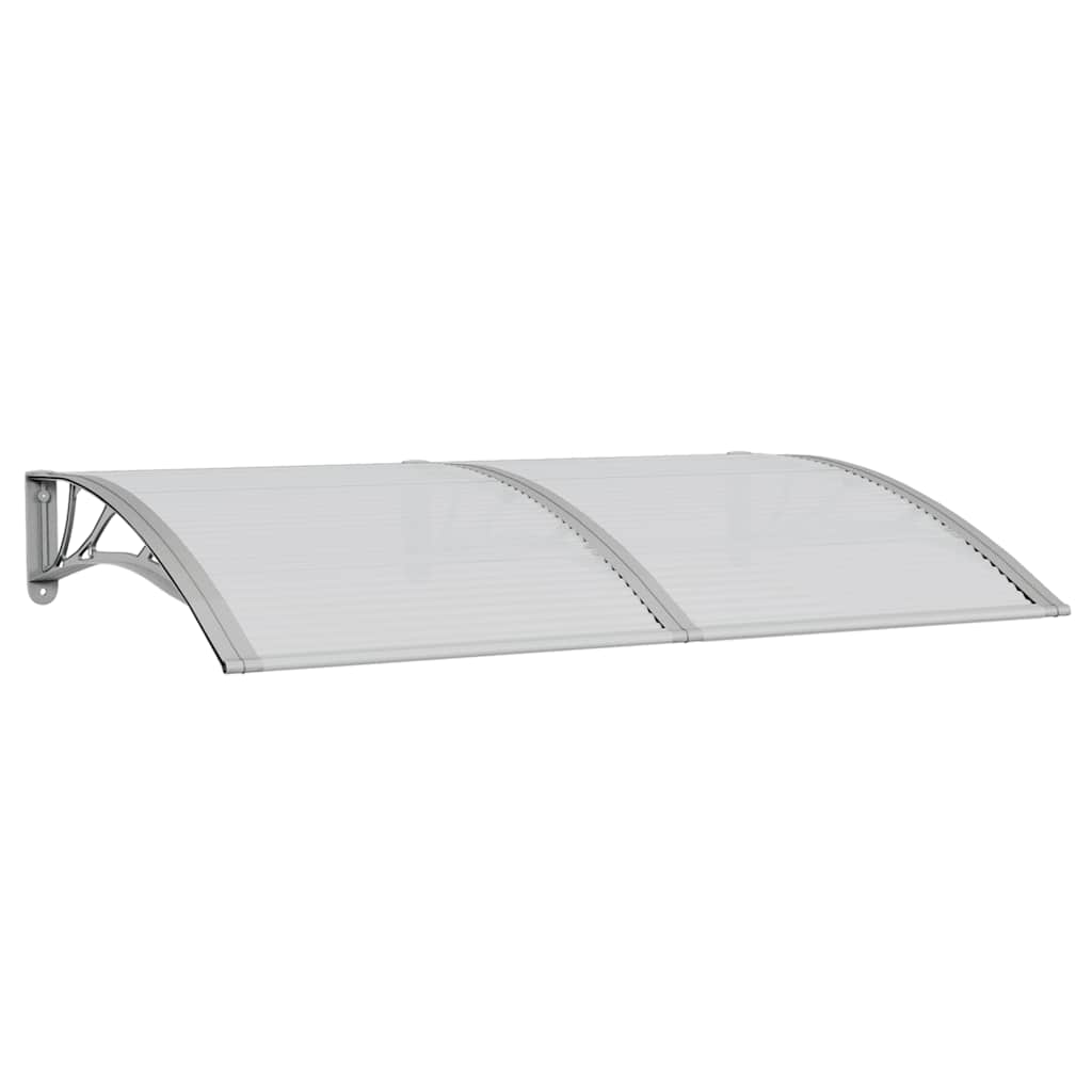 Vidaxx Türvordach 150x100 cm Polycarbonat grau
