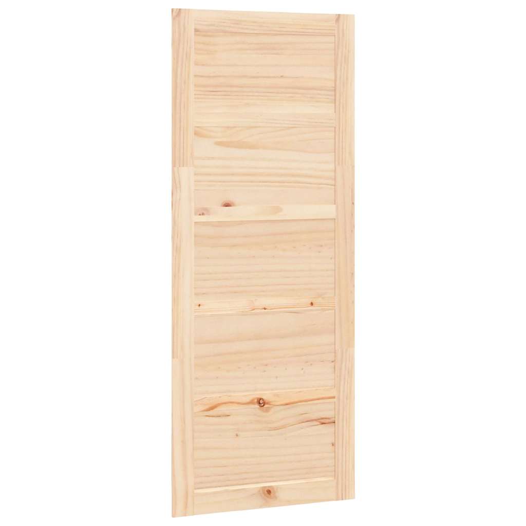 Vidaxx Schiebetür 80x1,8x204,5 cm massives Kiefernholz
