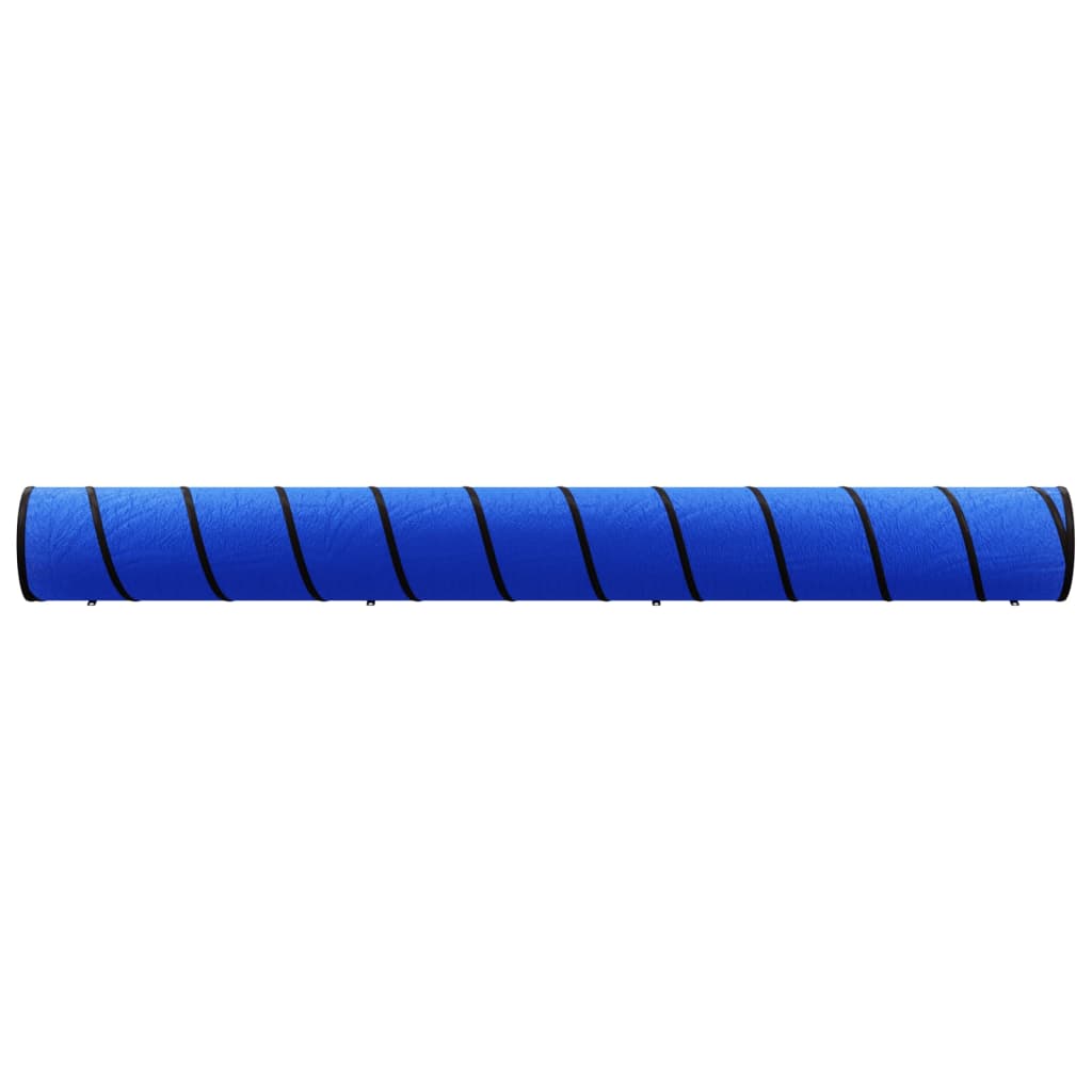 VidaXL Hundetunnel Ø 55x500 cm Polyester blau