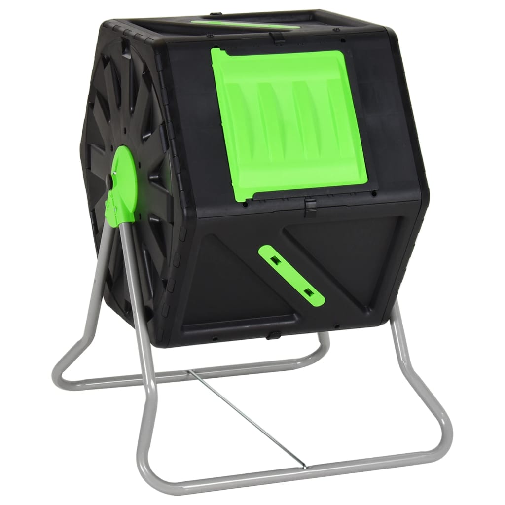 Vidaxx Komposttrommel 105 l 60x58x74 cm Polypropylen