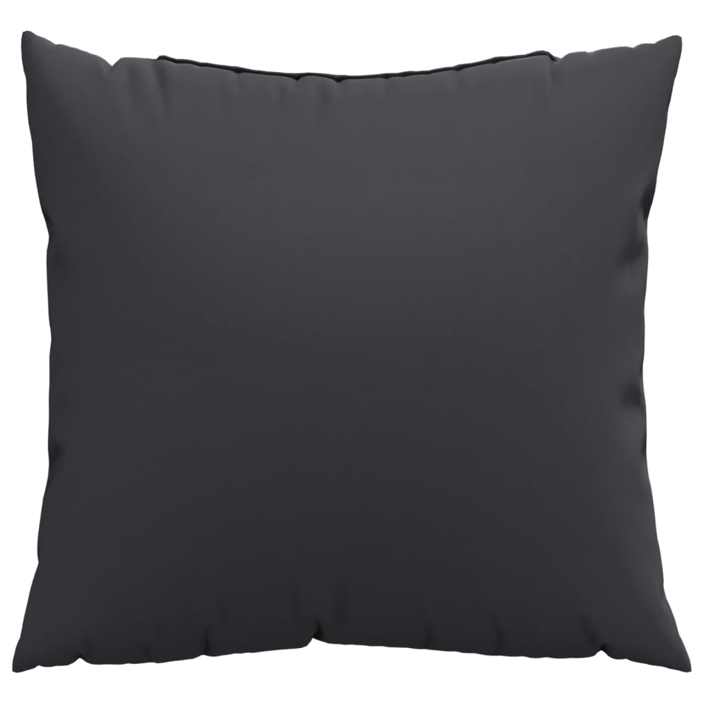 Vidaxx Sofakissen 4 Stück 40x40 cm Stoff schwarz