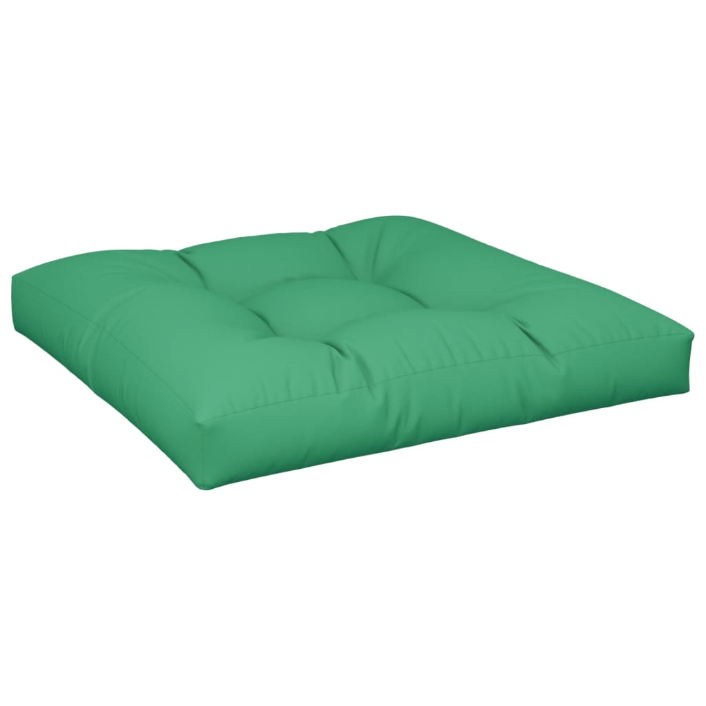 VidaXL Palettenkissen 80x80x12 cm Stoff grün