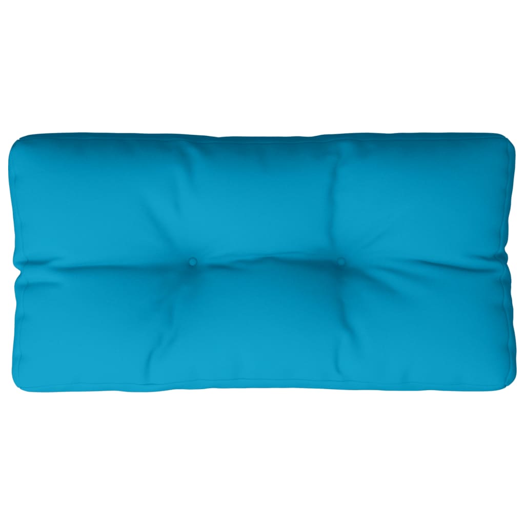 VidaXL Palettenkissen 70x40x12 cm Stoff Hellblau