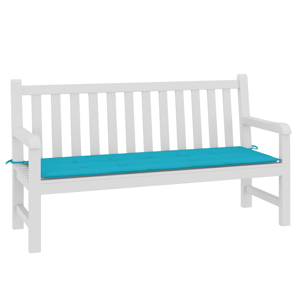 Vidaxx Gartenbankauflage 150x50x4 cm Oxford-Stoff türkis