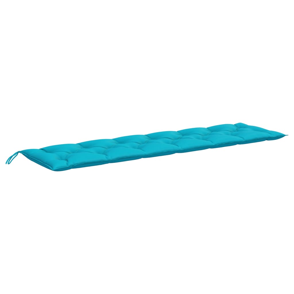 VidaXL Gartenbankauflage 200x50x7 cm Stoff Türkis