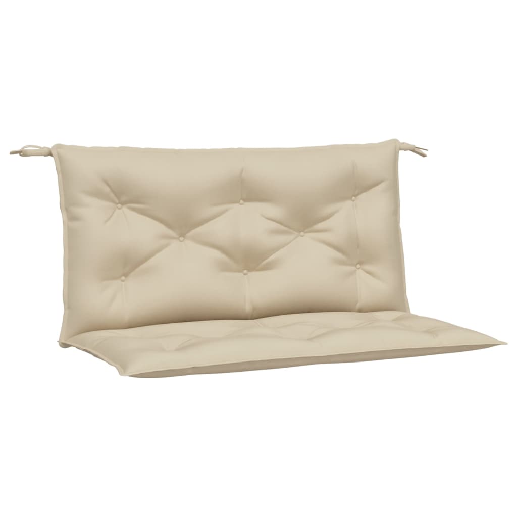 Vidaxx Gartenbankauflagen 2 Stück 100x50x7 cm Oxford-Stoff beige
