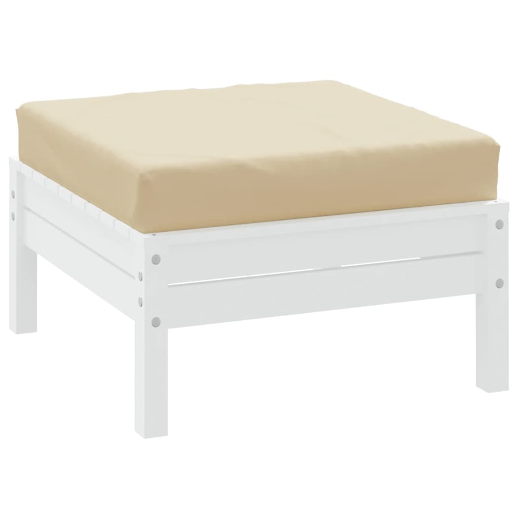 VidaXL Palettenkissen 60x60x8 cm Oxford-Stoff beige