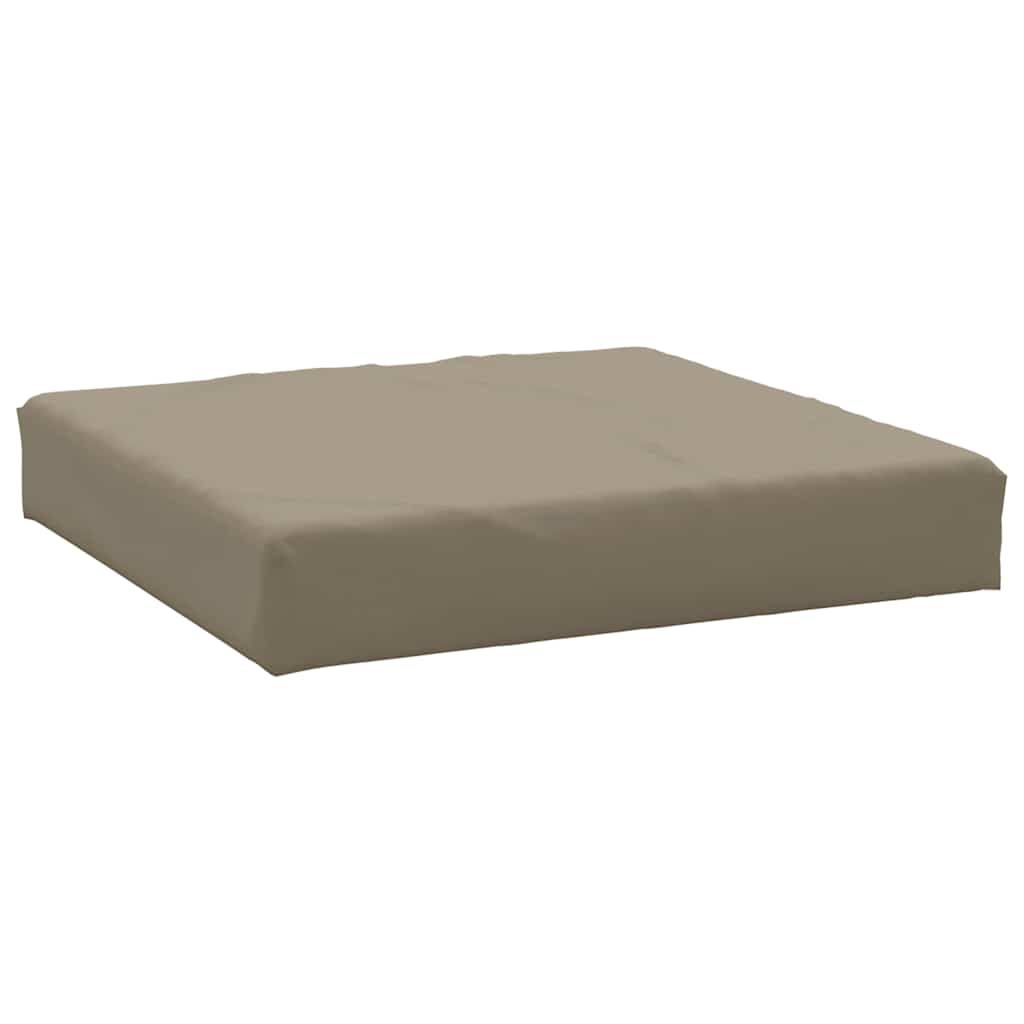 VidaXL Palettenkissen 60x60x9,5 cm Oxford-Stoff Taupe