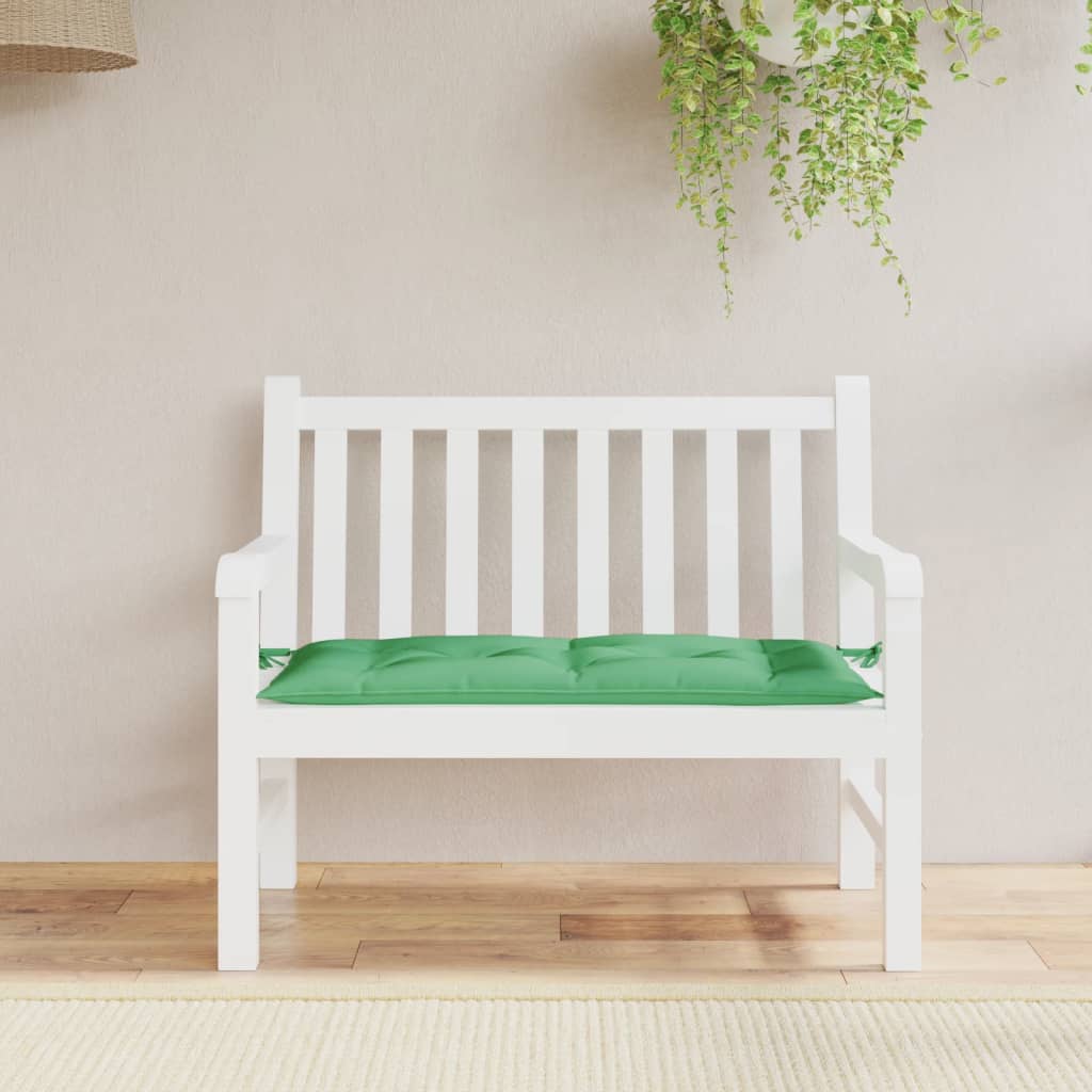 Vidaxx Gartenbankauflage 110x50x7 cm Oxford-Stoff grün