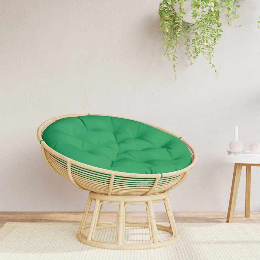 VidaXL Sitzkissen rund Ø 100x11 cm Oxford-Stoff grün