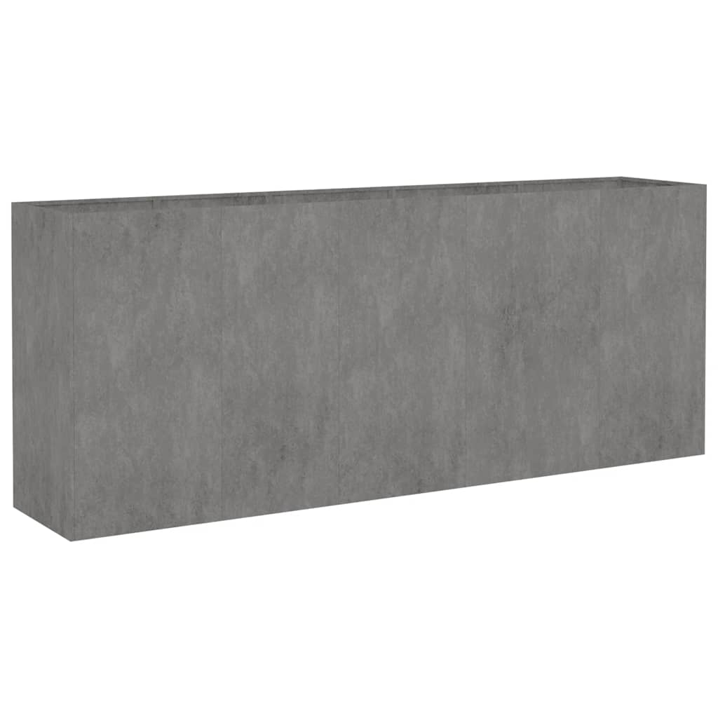 VidaXL Pflanzgefäß erhöht 200x40x80 cm Cortenstahl