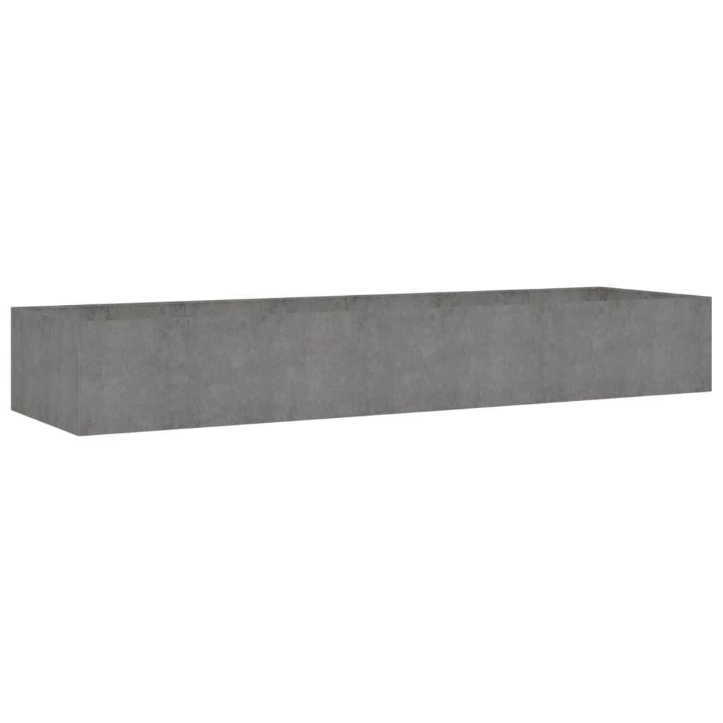 VidaXL Pflanzgefäß erhöht 280x80x40 cm Cortenstahl