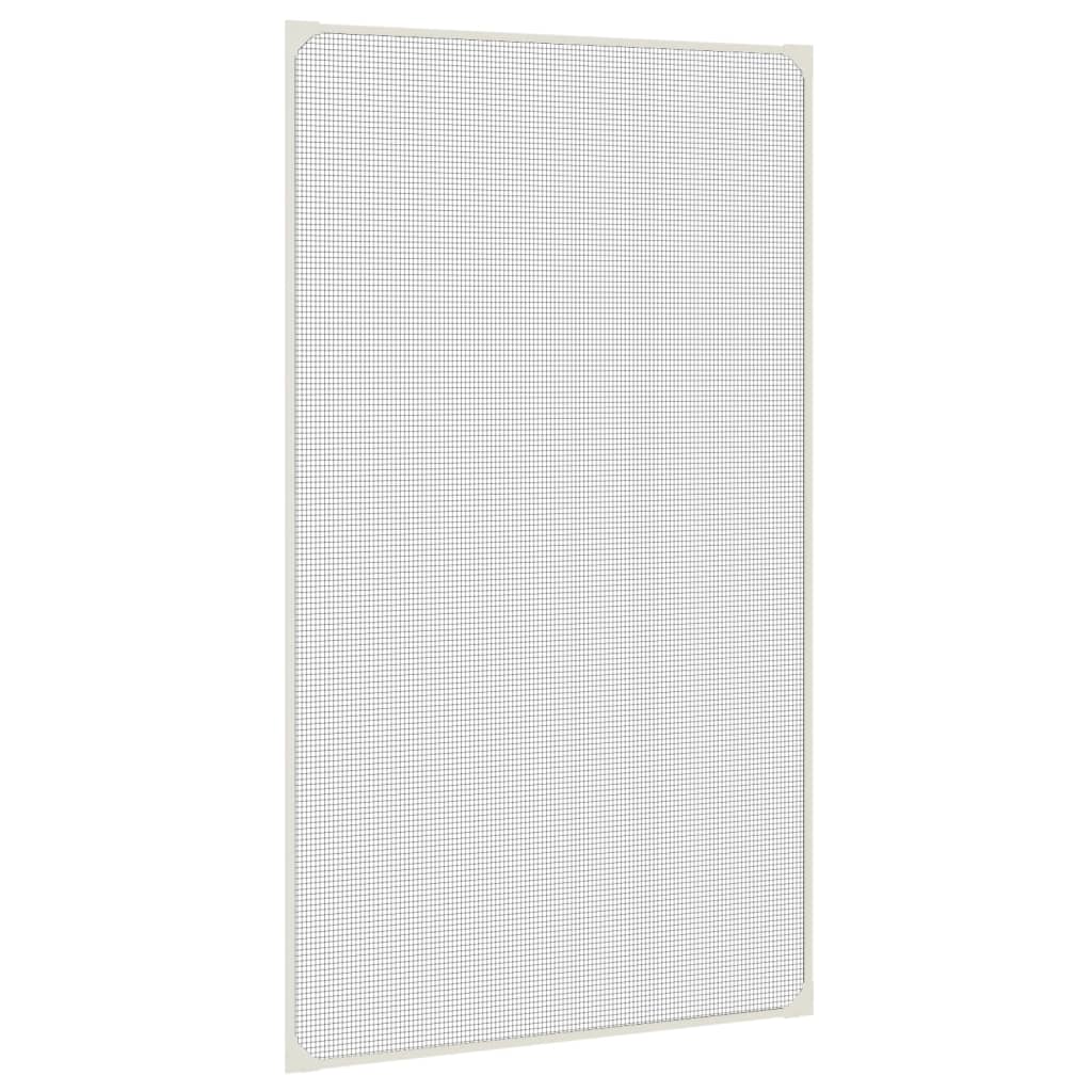 Vidaxx Insektenschutz für Fenster magnetisch 80x140 cm weiß