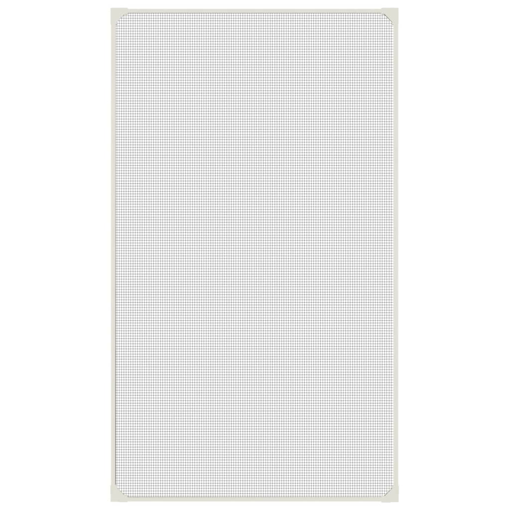 Vidaxx Insektenschutz für Fenster magnetisch 80x140 cm weiß