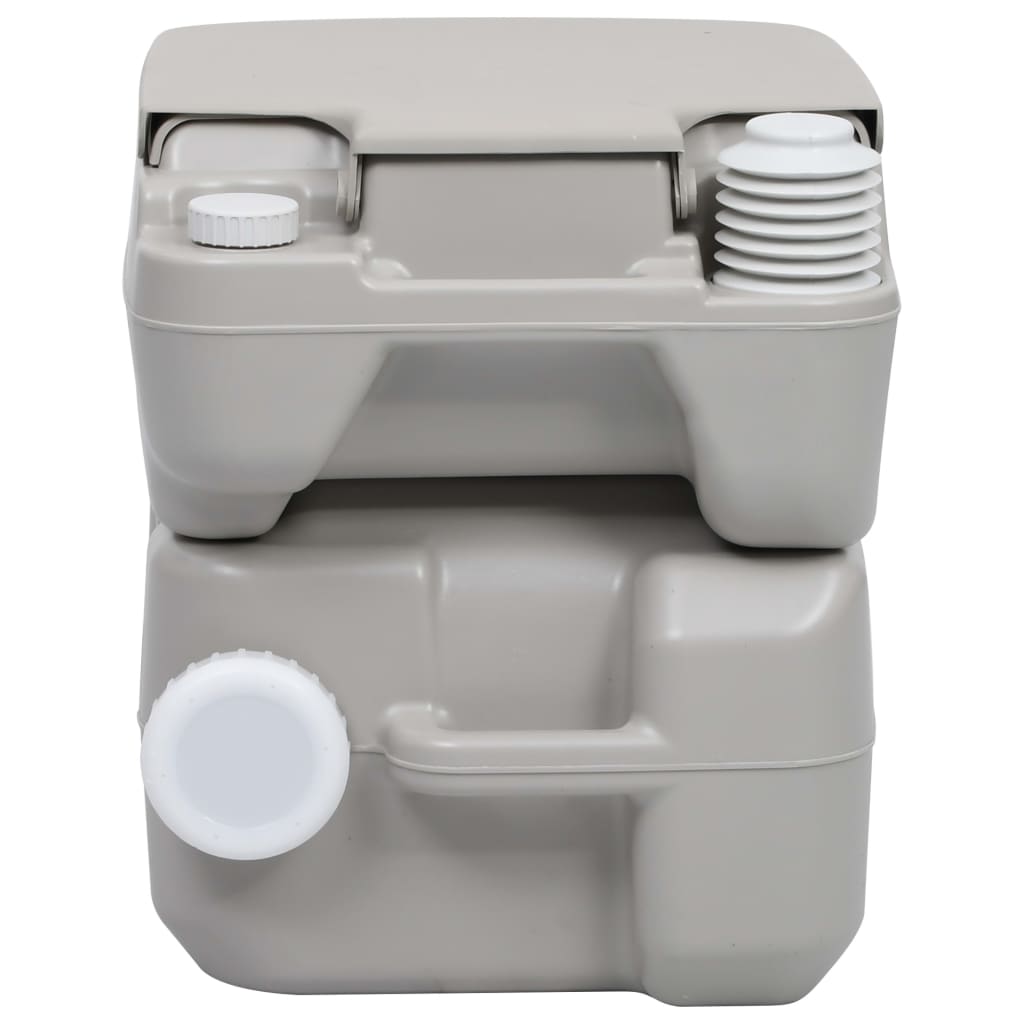 VidaXL Camping-Toiletten- und Wassertank-Set tragbar