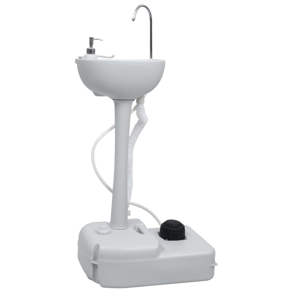 VidaXL Camping-Spüle und Wassertank-Set tragbar