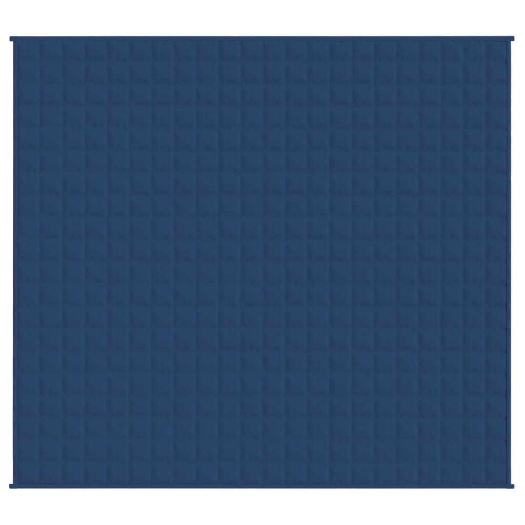Vidaxx Gewichtsdecke 220x230 cm 11 kg Stoff blau
