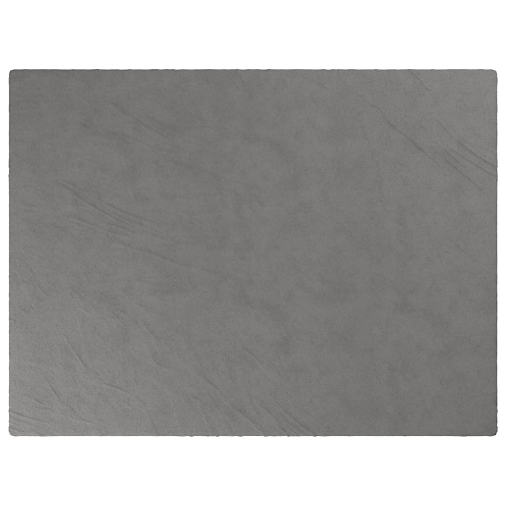 Vidaxx Gewichtsdecke mit Bezug 152x203 cm 7 kg Stoff grau