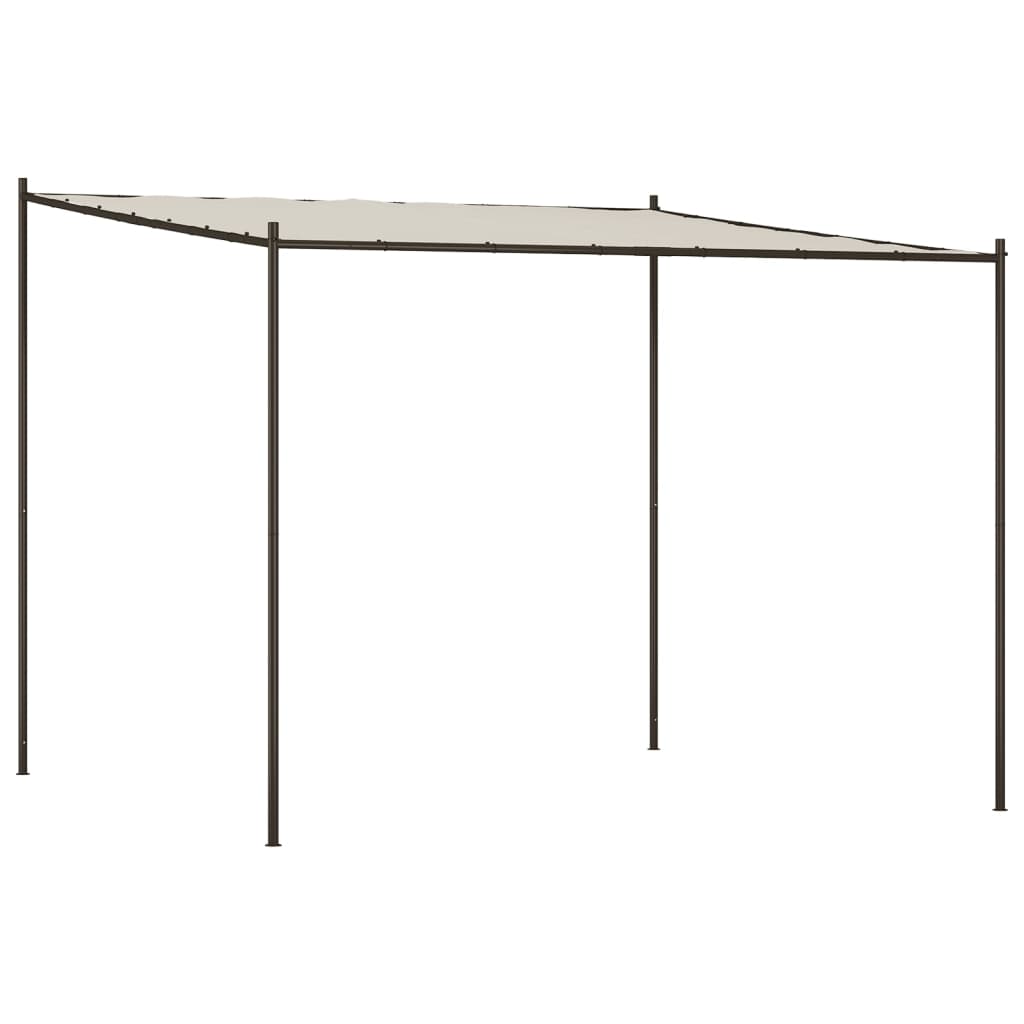 Vidaxx Pavillon 3x3 m 180 g m² Stoff und Stahl weiß