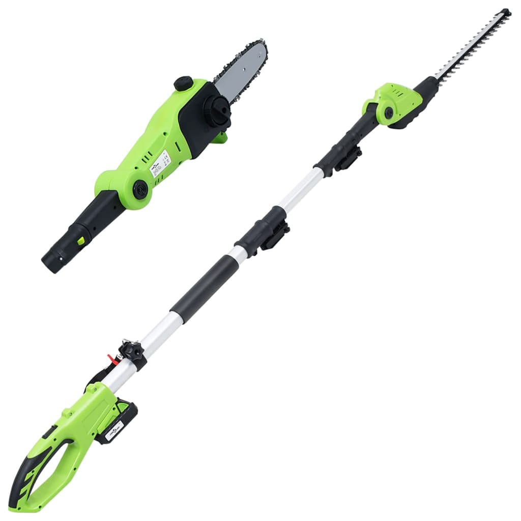VidaXL 4-teiliges kabelloses Gartenwerkzeug-Set mit Ladegeräten und Akkus