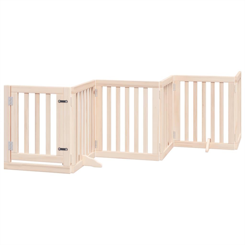 Vidaxx faltbares Hundegitter 6 Paneele 300 cm Pappelholz