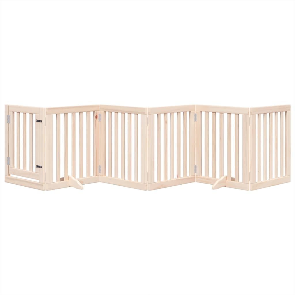 Vidaxx faltbares Hundegitter 6 Paneele 300 cm Pappelholz