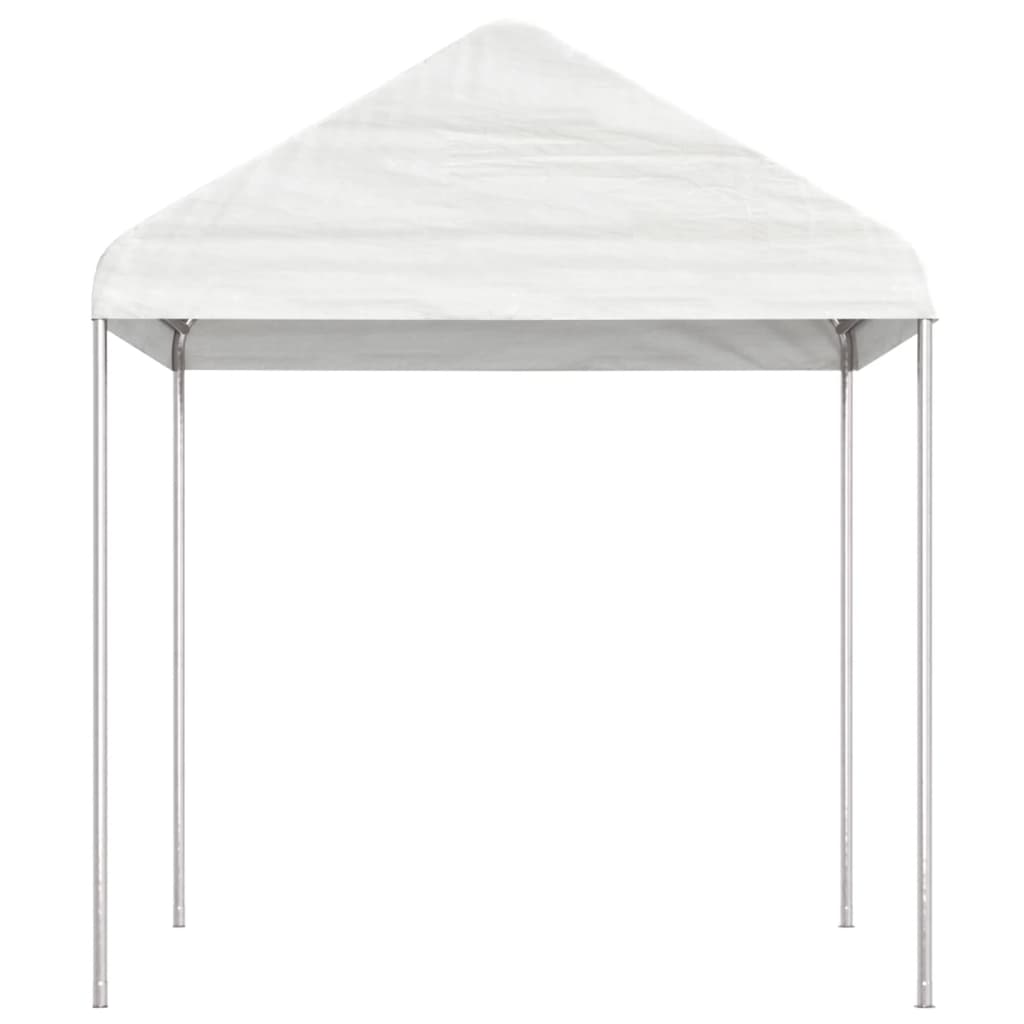 VidaXL Pavillon mit Dach 20,07 x 2,28 x 2,69 m Polyethylen weiß