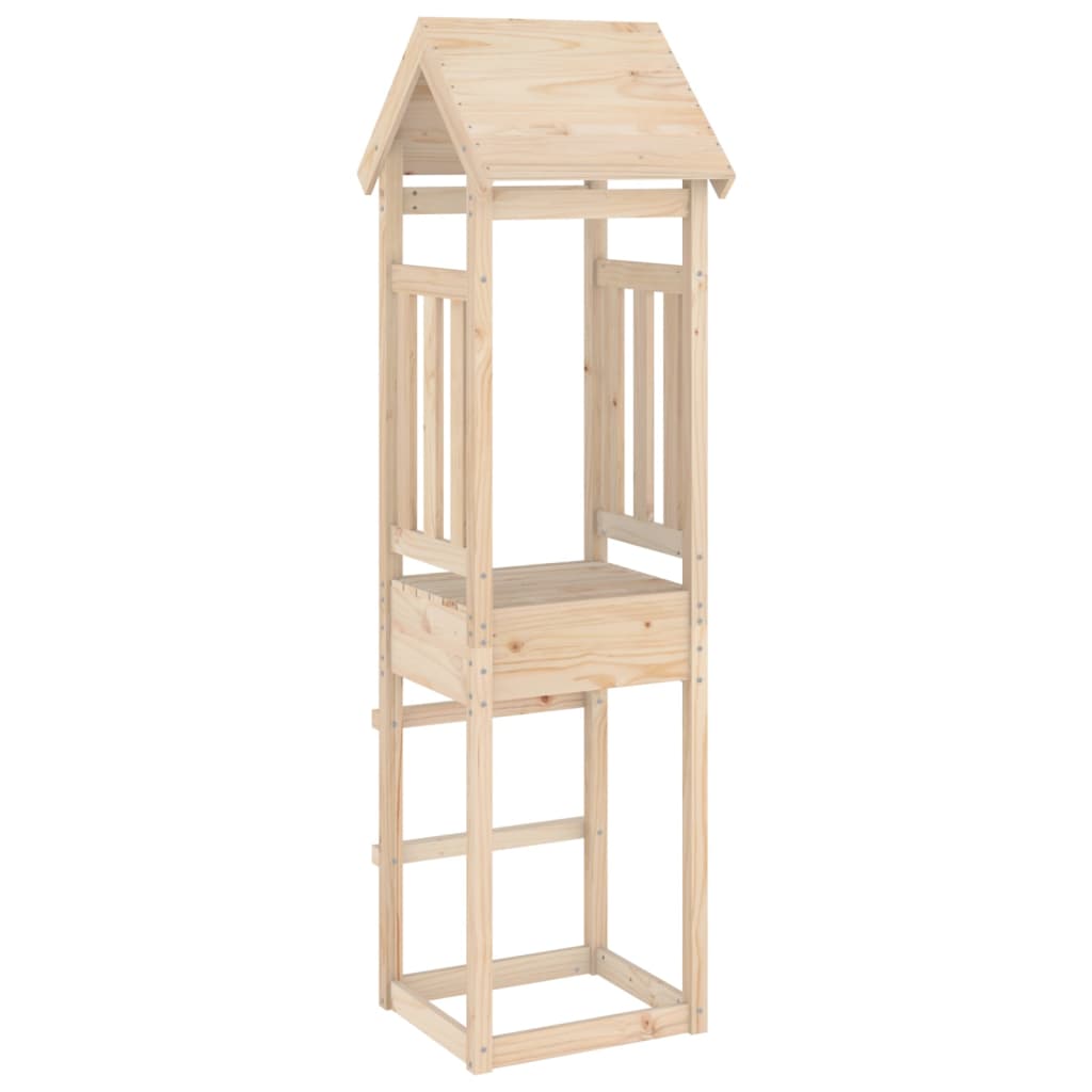 VidaXL Spielturm 52,5x46,5x206,5 cm massives Kiefernholz