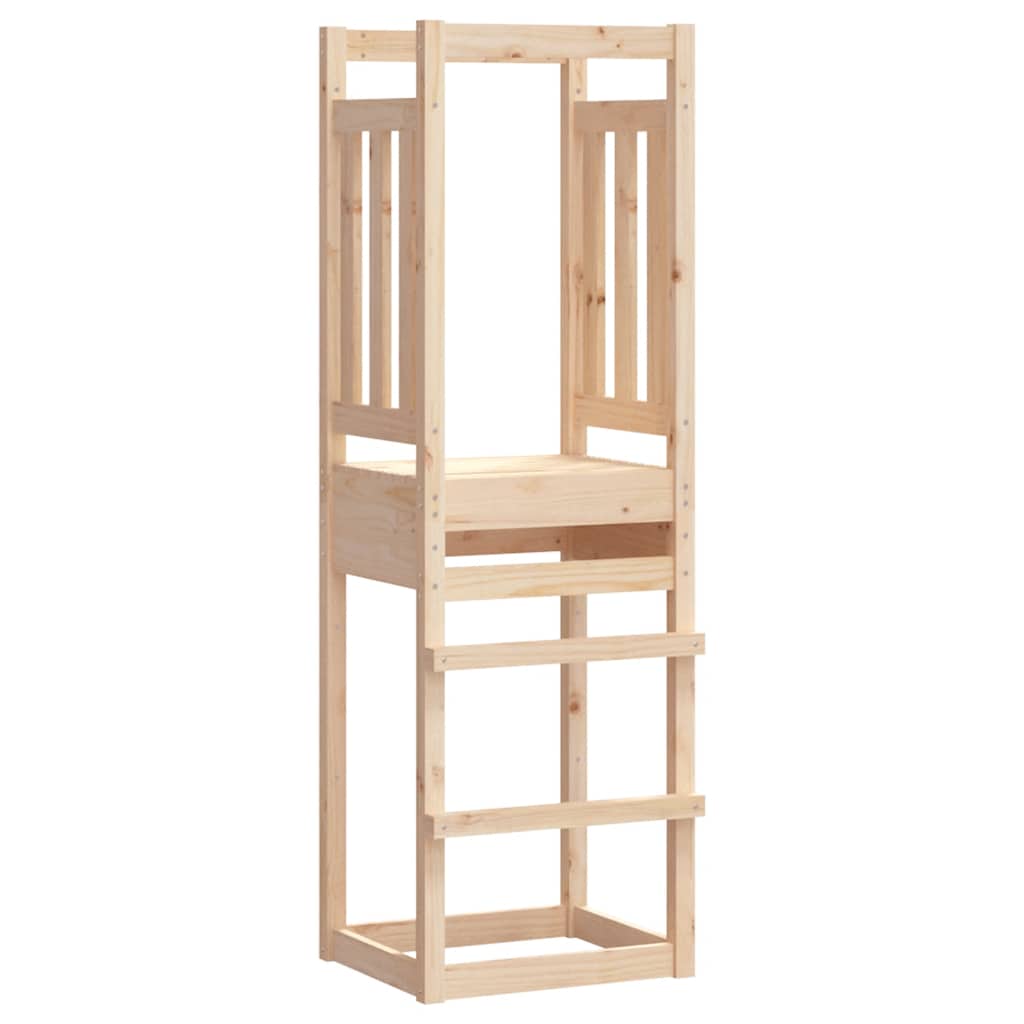 Vidaxx Spielturm 53x46,5x169 cm massives Kiefernholz