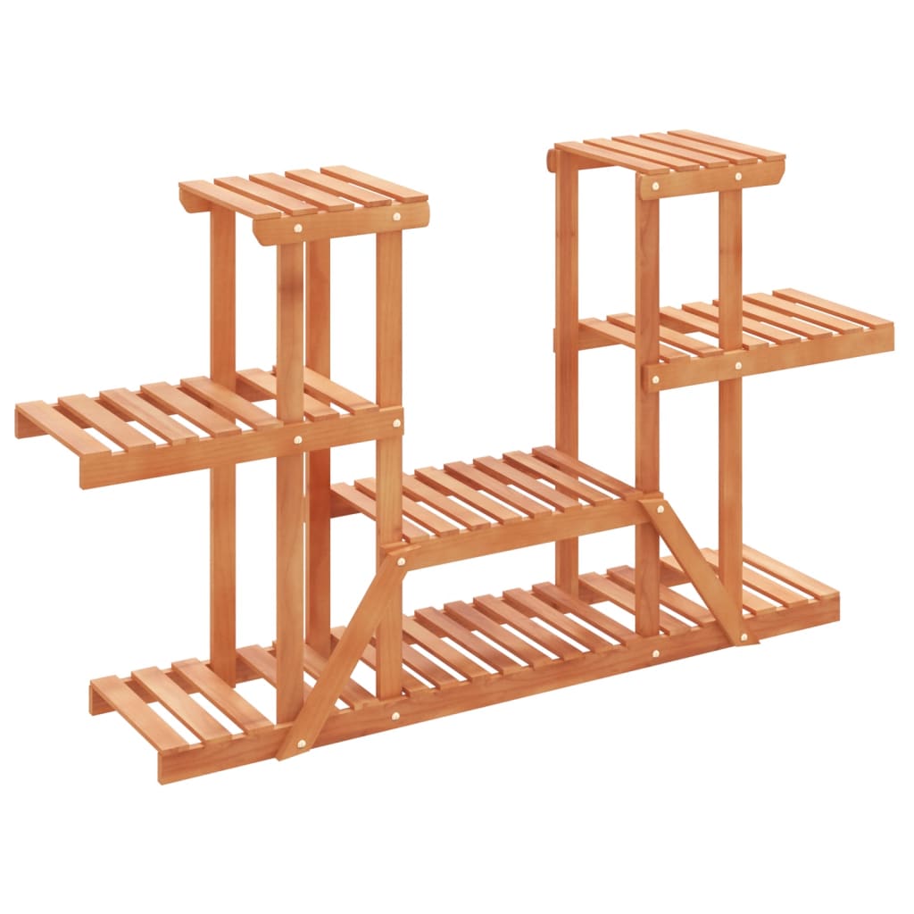 VidaXL Pflanzenständer 110x25x73 cm massives Kiefernholz