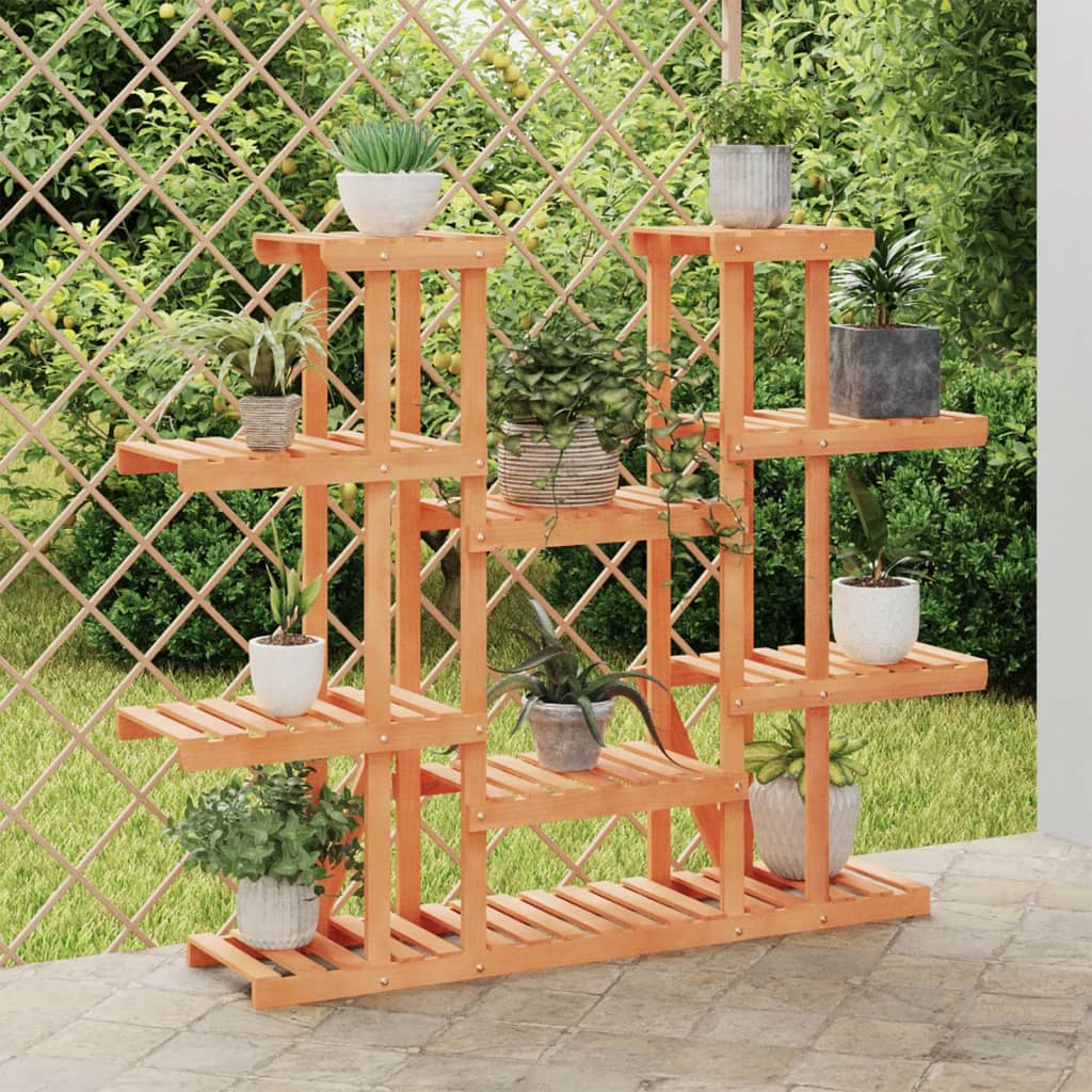 Vidaxx Pflanzenständer 110x25x110,5 cm massives Kiefernholz