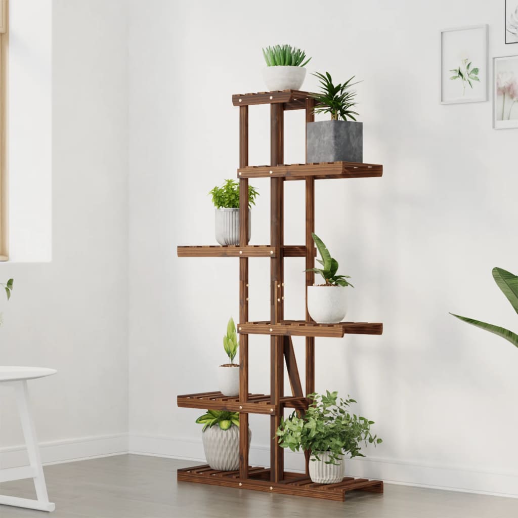 Vidaxx Pflanzenständer 75x25x140,5 cm massives Kiefernholz
