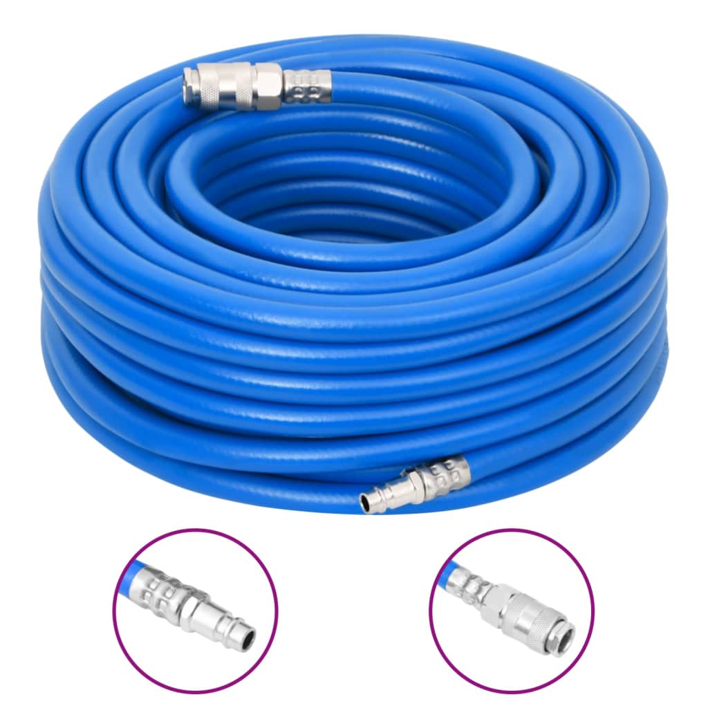 VidaXL Luftschlauch 0,6'' 10 m PVC blau