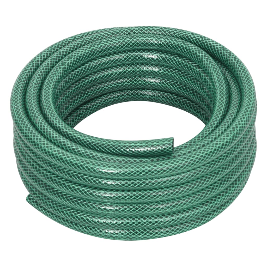 Vidaxl Gartenschlauch mit Kupplungsset 0,5'' 50 m PVC grün