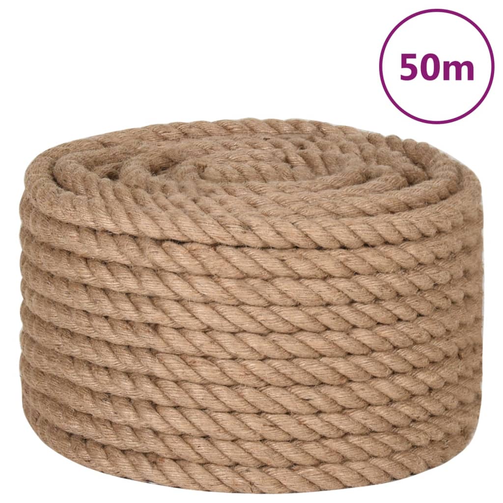 Vidaxxl-Seil 50 m lang, 24 mm dicke Jute