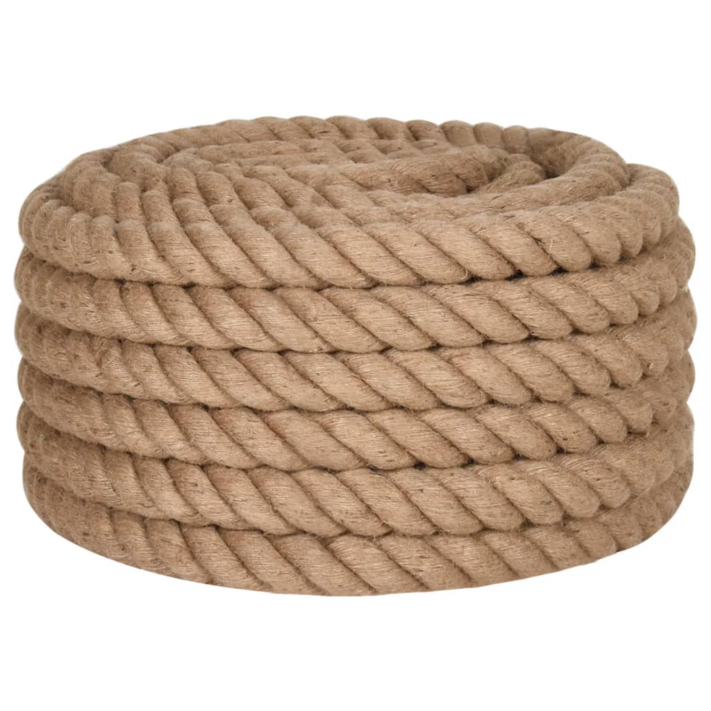 Vidaxxl-Seil 25 m lang, 36 mm dicke Jute