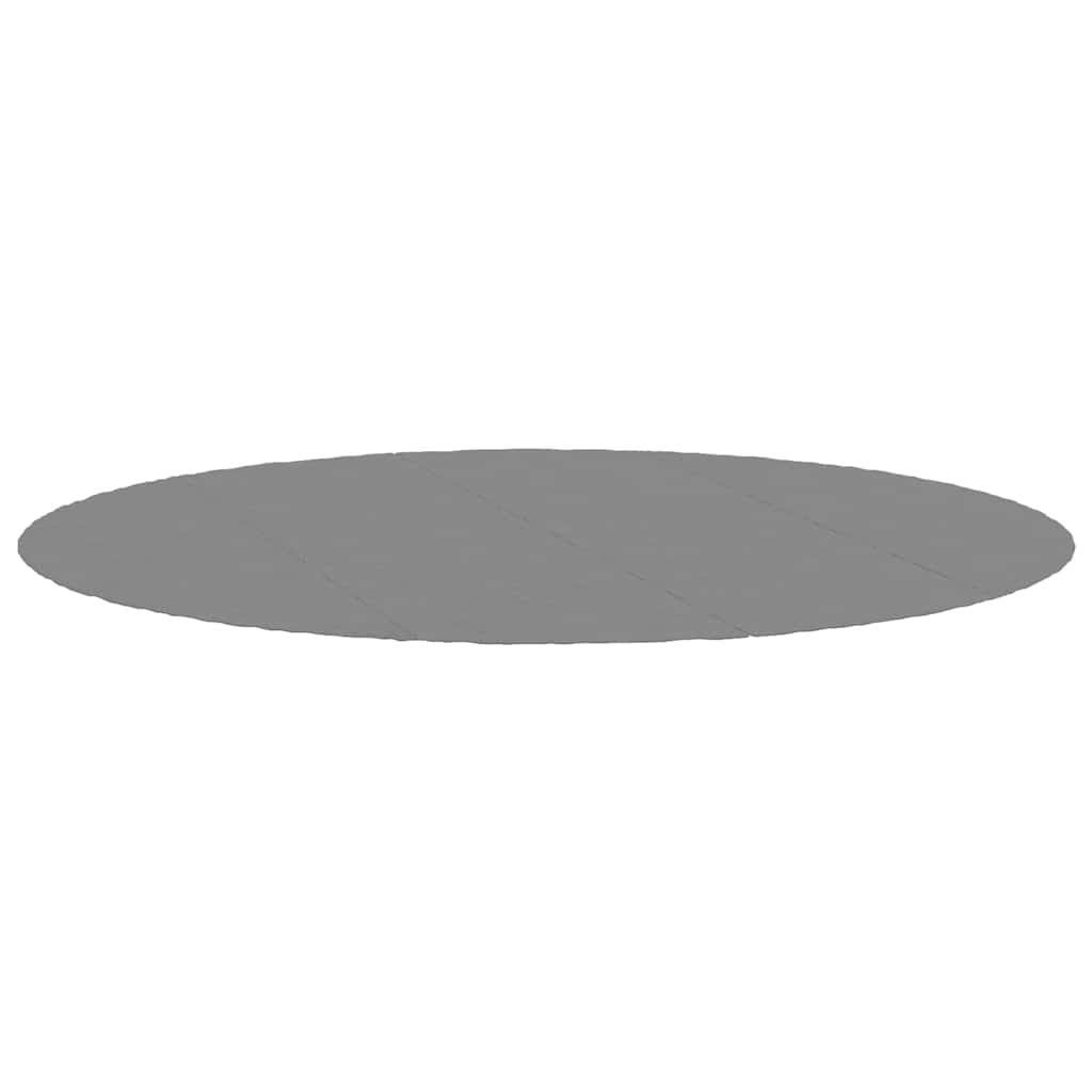 Vidaxl zwembadgrondzeil ø500 cm polyester geotextiel lichtgrijs