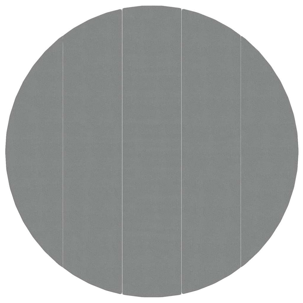Vidaxx Schwimmbad-Bodenplane ø550 cm Polyester-Geotextil hellgrau