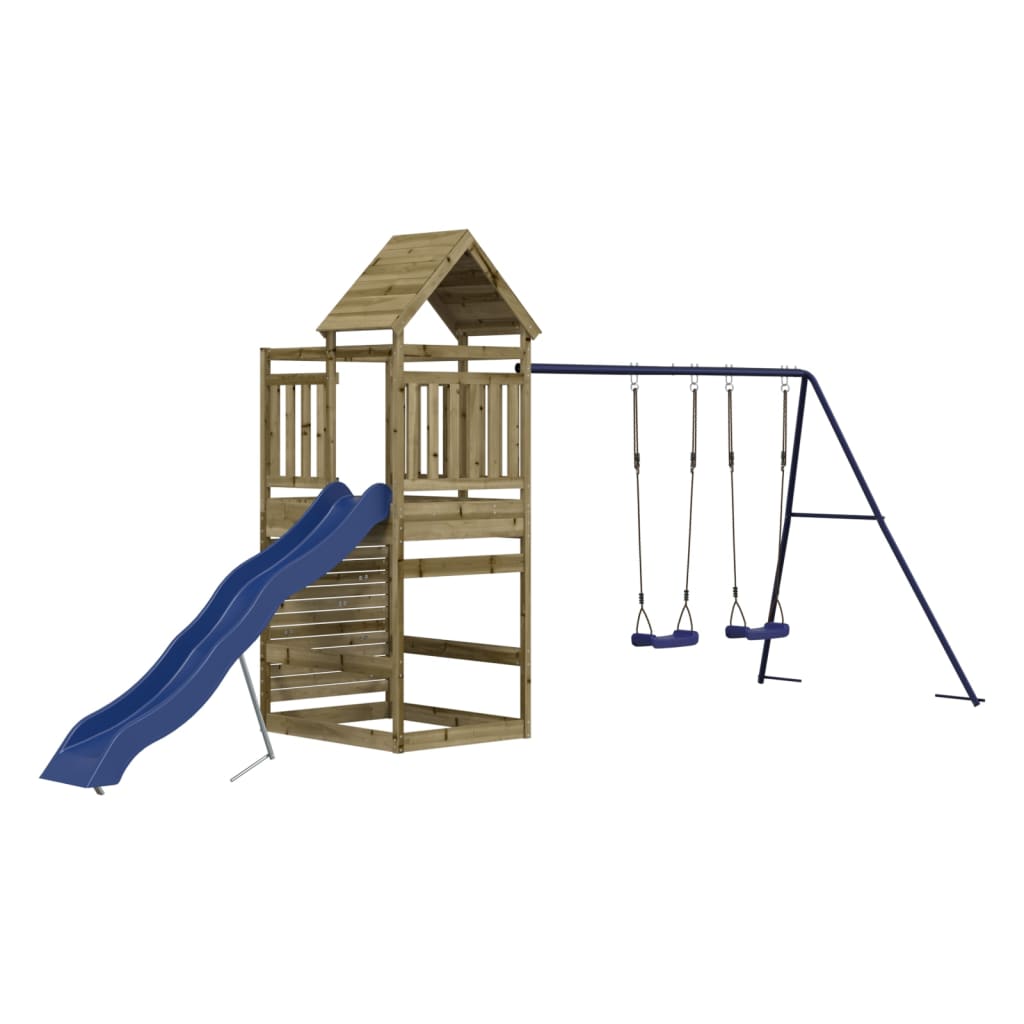 VidaXL Gartenspielset aus imprägniertem Kiefernholz