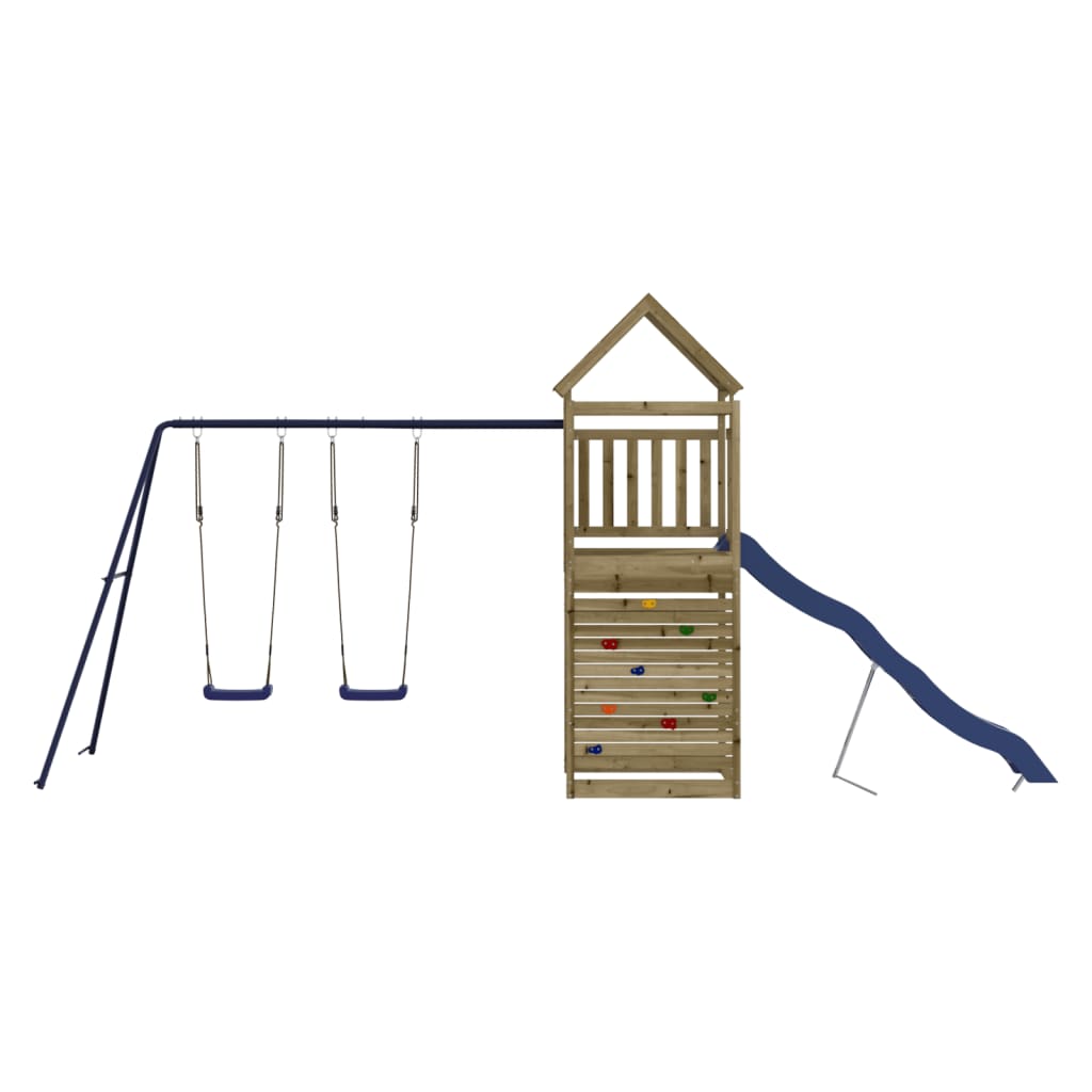 VidaXL Gartenspielset aus imprägniertem Kiefernholz