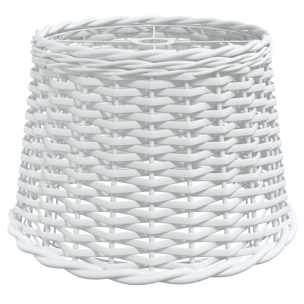 Vidaxx Deckenlampenschirm ø40x26 cm Korbgeflecht weiß