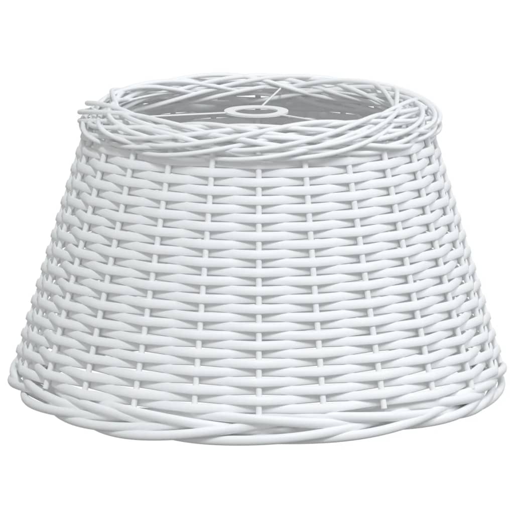 Vidaxx Deckenlampenschirm ø50x30 cm Korbgeflecht weiß