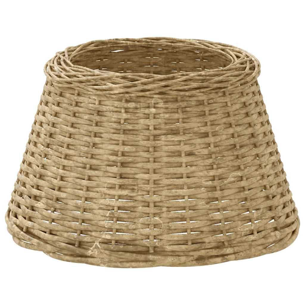 Vidaxxl Lampenschirm ø45x28 cm Korbgeflecht braun