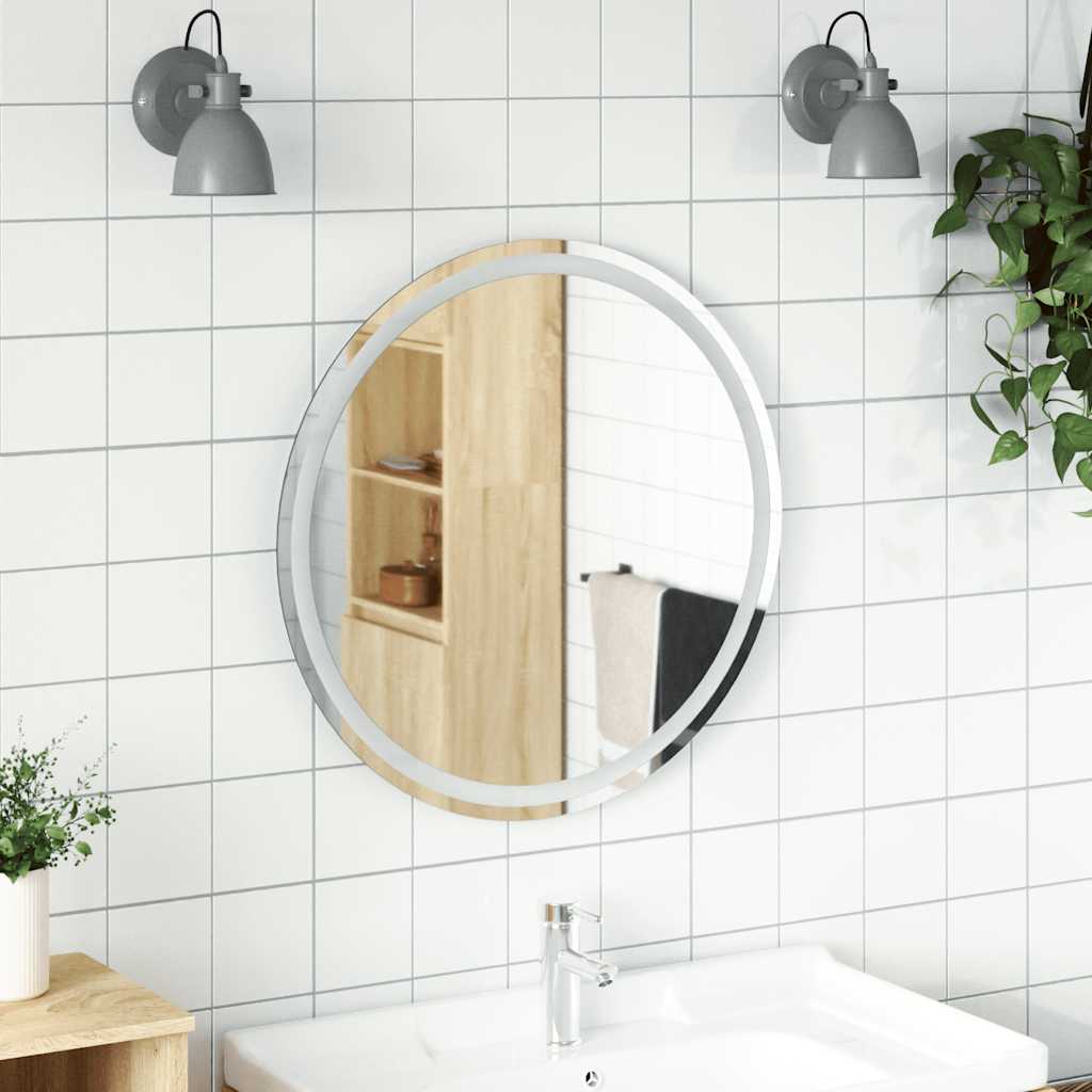 Vidaxx Badezimmerspiegel LED rund 70 cm