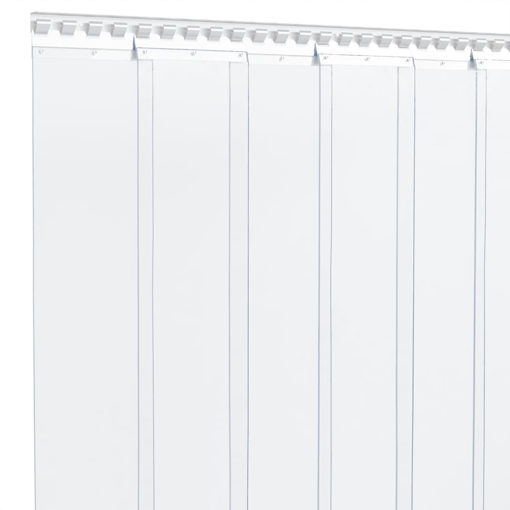 Vidaxx Türvorhang 200x1,6 mm 10 m PVC transparent